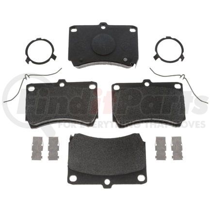 MGD319MH by RAYBESTOS - Raybestos R-Line Metallic Brake Pad Set