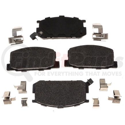 Raybestos MGD282MH Disc Brake Pad Set Raybestos R-Line Metallic Brake Pad Set