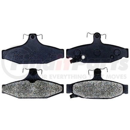 MGD295M by RAYBESTOS - Raybestos R-Line Metallic Brake Pad Set