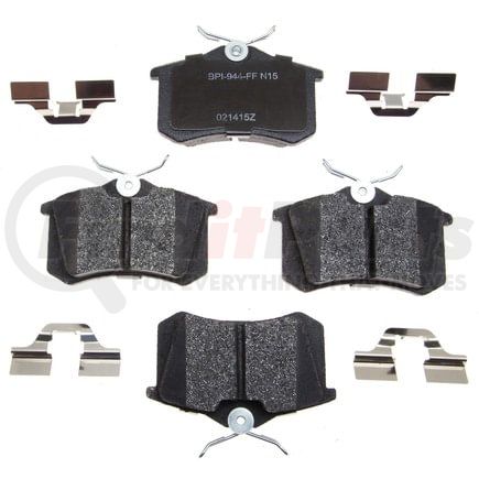 MGD340AMH by RAYBESTOS - Raybestos R-Line Metallic Brake Pad Set