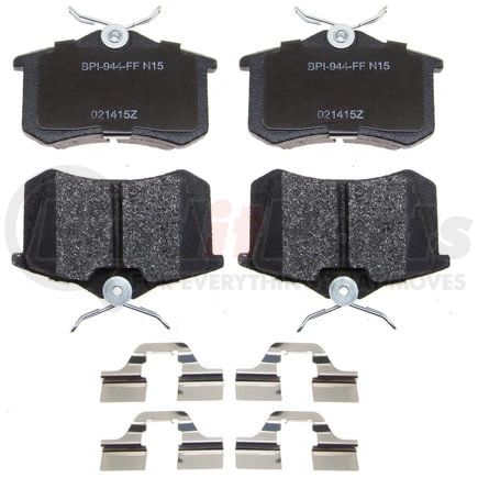 MGD340MH by RAYBESTOS - Raybestos R-Line Metallic Brake Pad Set