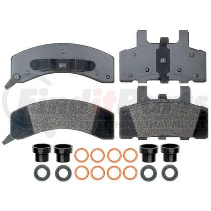 Raybestos MGD369MH Disc Brake Pad Set Raybestos R-Line Metallic Brake Pad Set