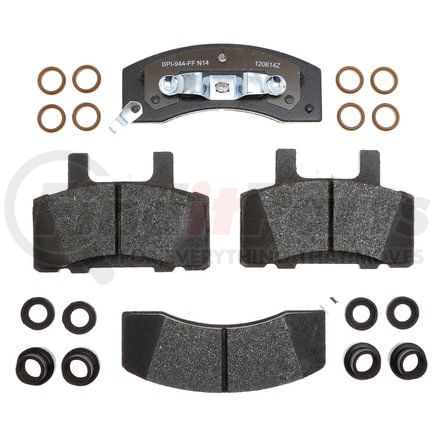 MGD370MH by RAYBESTOS - Raybestos R-Line Metallic Brake Pad Set