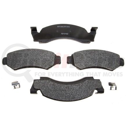 MGD375MH by RAYBESTOS - Raybestos R-Line Metallic Brake Pad Set