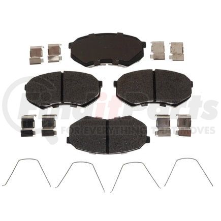 MGD389CH by RAYBESTOS - Raybestos R-Line Ceramic Brake Pad Set