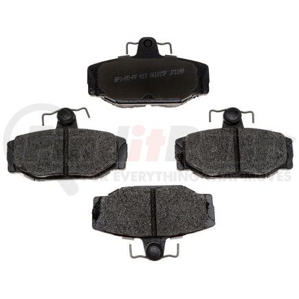 MGD391M by RAYBESTOS - Raybestos R-Line Metallic Brake Pad Set