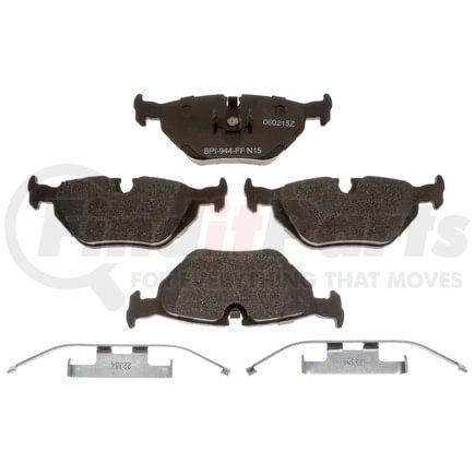 MGD396MH by RAYBESTOS - Raybestos R-Line Metallic Brake Pad Set