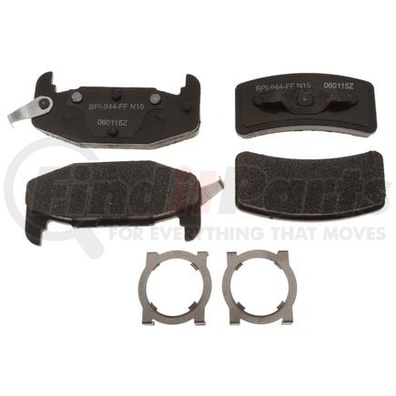 MGD377MH by RAYBESTOS - Raybestos R-Line Metallic Brake Pad Set