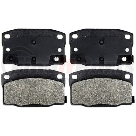 MGD378M by RAYBESTOS - Raybestos R-Line Metallic Brake Pad Set