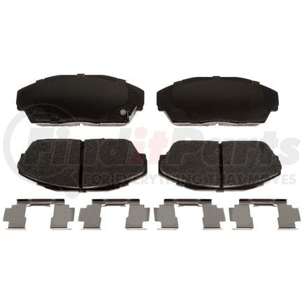 MGD409MH by RAYBESTOS - Raybestos R-Line Metallic Brake Pad Set