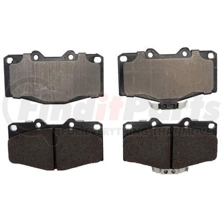 MGD410C by RAYBESTOS - Raybestos R-Line Ceramic Brake Pad Set