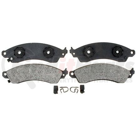 MGD412MH by RAYBESTOS - Raybestos R-Line Metallic Brake Pad Set