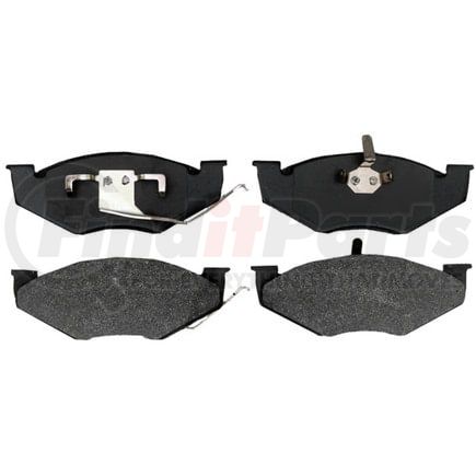 MGD414M by RAYBESTOS - Raybestos R-Line Metallic Brake Pad Set