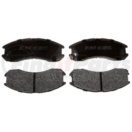Raybestos MGD399M Disc Brake Pad Set Raybestos R-Line Metallic Brake Pad Set