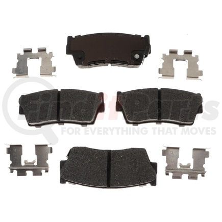 MGD418CH by RAYBESTOS - Raybestos R-Line Ceramic Brake Pad Set
