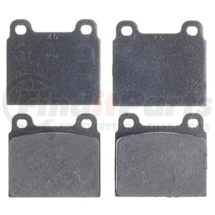 Raybestos MGD45AM Disc Brake Pad Set Raybestos R-Line Metallic Brake Pad Set