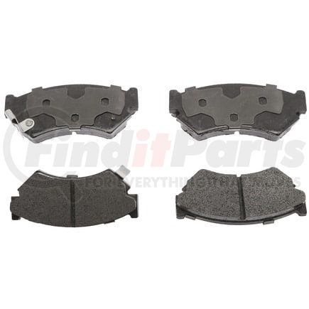 MGD480M by RAYBESTOS - Raybestos R-Line Metallic Brake Pad Set