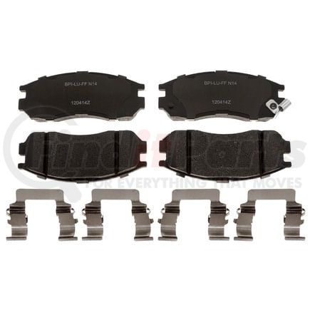 MGD484CH by RAYBESTOS - Raybestos R-Line Ceramic Brake Pad Set