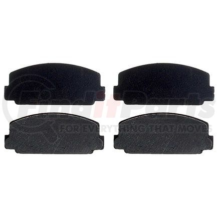 MGD48M by RAYBESTOS - Raybestos R-Line Metallic Brake Pad Set