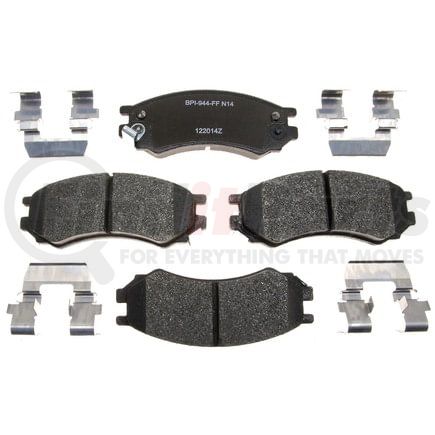 MGD507MH by RAYBESTOS - Raybestos R-Line Metallic Brake Pad Set