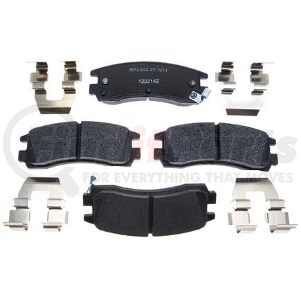 MGD508MH by RAYBESTOS - Raybestos R-Line Metallic Brake Pad Set