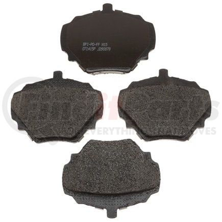 MGD518AM by RAYBESTOS - Raybestos R-Line Metallic Brake Pad Set