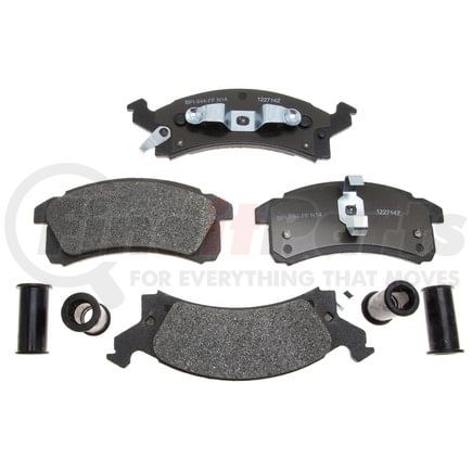 MGD506MH by RAYBESTOS - Raybestos R-Line Metallic Brake Pad Set