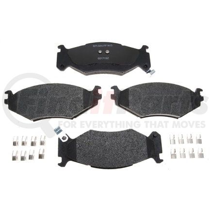MGD522MH by RAYBESTOS - Raybestos R-Line Metallic Brake Pad Set