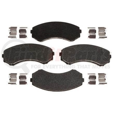 MGD550MH by RAYBESTOS - Raybestos R-Line Metallic Brake Pad Set