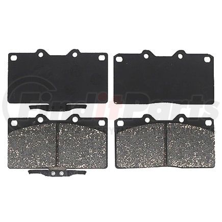 MGD531C by RAYBESTOS - Raybestos R-Line Ceramic Brake Pad Set