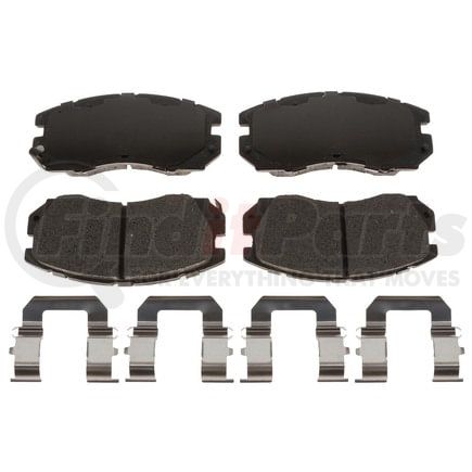 MGD563CH by RAYBESTOS - Raybestos R-Line Ceramic Brake Pad Set