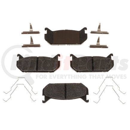 MGD584CH by RAYBESTOS - Raybestos R-Line Ceramic Brake Pad Set