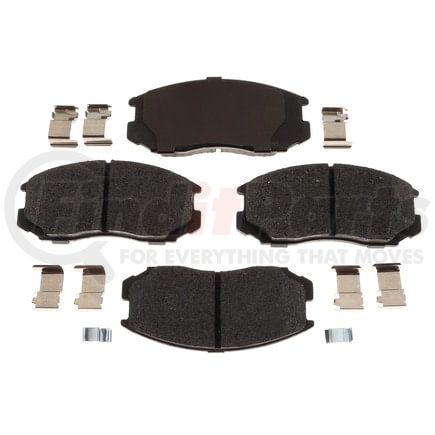 MGD602CH by RAYBESTOS - Raybestos R-Line Ceramic Brake Pad Set