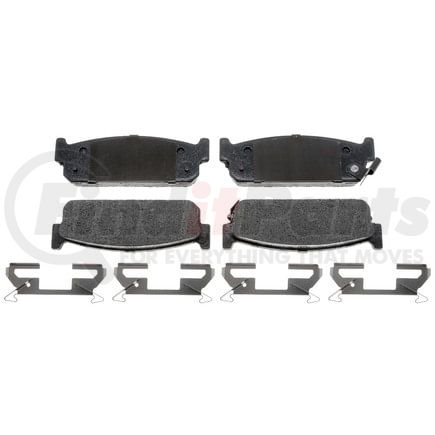 MGD588CH by RAYBESTOS - Raybestos R-Line Ceramic Brake Pad Set