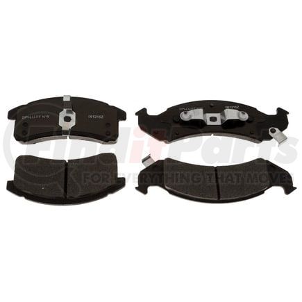 MGD623C by RAYBESTOS - Raybestos R-Line Ceramic Brake Pad Set