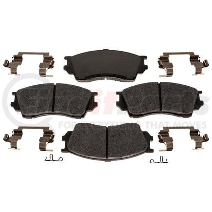 MGD643CH by RAYBESTOS - Raybestos R-Line Ceramic Brake Pad Set