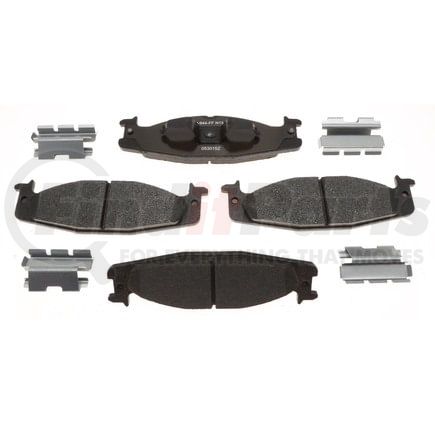 MGD632MH by RAYBESTOS - Raybestos R-Line Metallic Brake Pad Set