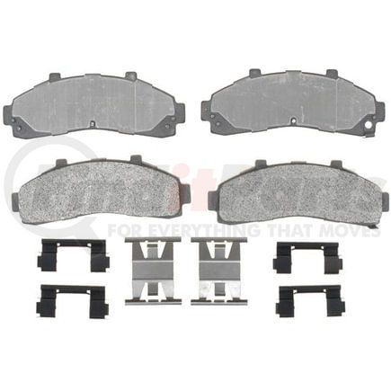 MGD652MH by RAYBESTOS - Raybestos R-Line Metallic Brake Pad Set