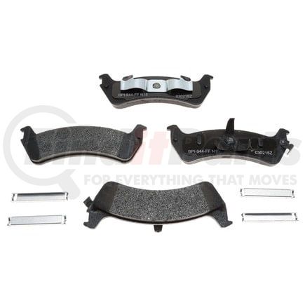 MGD667MH by RAYBESTOS - Raybestos R-Line Metallic Brake Pad Set