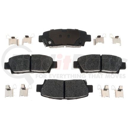 MGD672CH by RAYBESTOS - Raybestos R-Line Ceramic Brake Pad Set