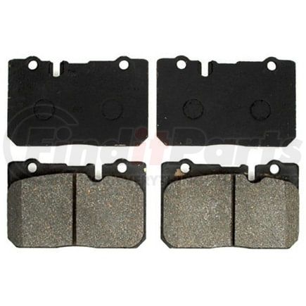 MGD665C by RAYBESTOS - Raybestos R-Line Ceramic Brake Pad Set