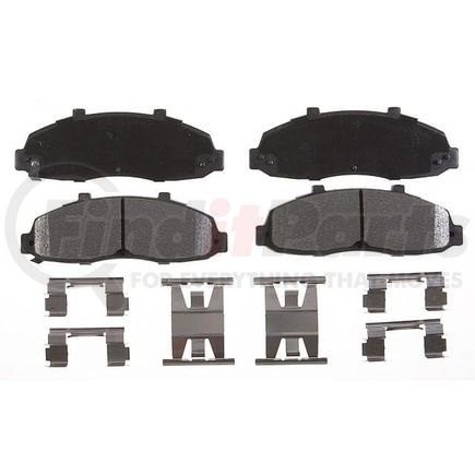 MGD679MH by RAYBESTOS - Raybestos R-Line Metallic Brake Pad Set