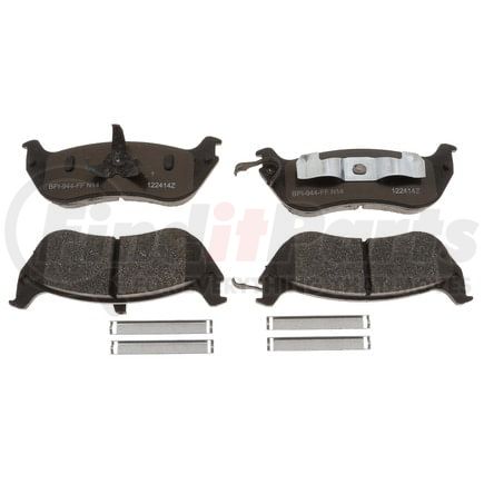 MGD674MH by RAYBESTOS - Raybestos R-Line Metallic Brake Pad Set