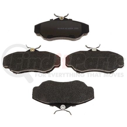 MGD676M by RAYBESTOS - Raybestos R-Line Metallic Brake Pad Set