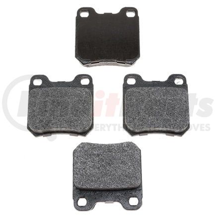 Raybestos MGD709AM Disc Brake Pad Set Raybestos R-Line Metallic Brake Pad Set