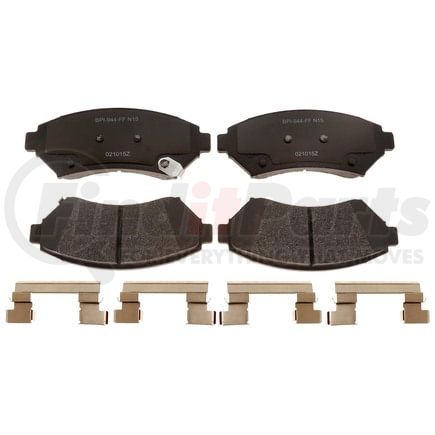 MGD699MH by RAYBESTOS - Raybestos R-Line Metallic Brake Pad Set