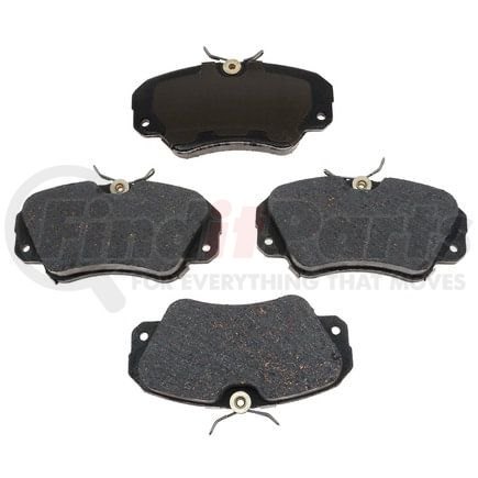 MGD720C by RAYBESTOS - Raybestos R-Line Ceramic Brake Pad Set