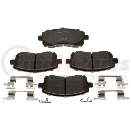 MGD721CH by RAYBESTOS - Raybestos R-Line Ceramic Brake Pad Set