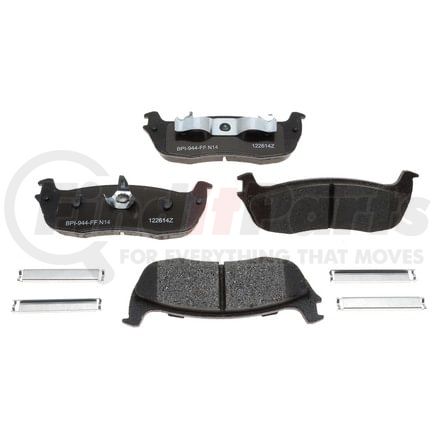 MGD711MH by RAYBESTOS - Raybestos R-Line Metallic Brake Pad Set