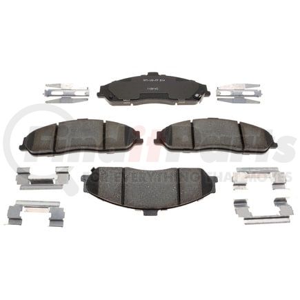 MGD731CH by RAYBESTOS - Raybestos R-Line Ceramic Brake Pad Set